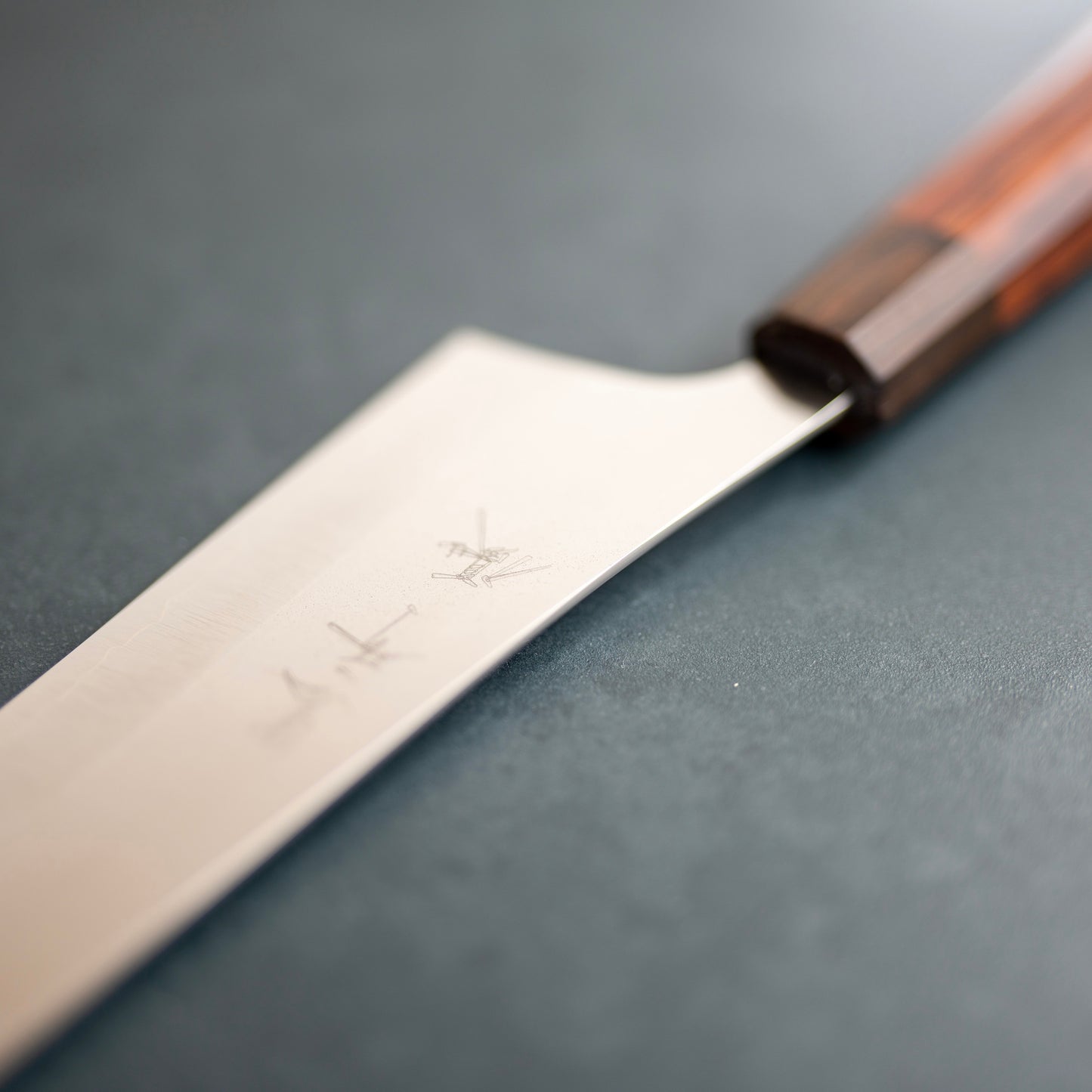 Tosa Kurouchi finish knife lineup 