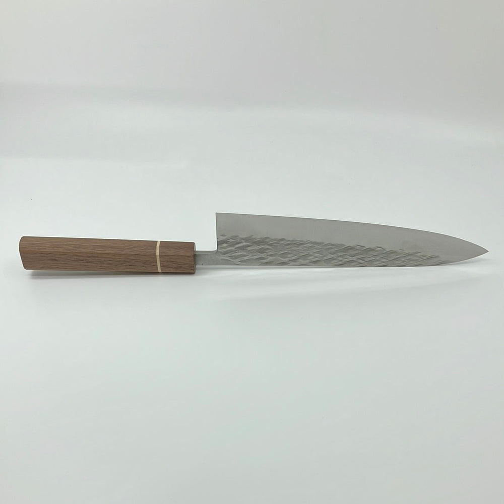 
                  
                    Gyuto 210mm |Tsuchime Tokushu Knife | SLD with Walnut Wa Handle
                  
                