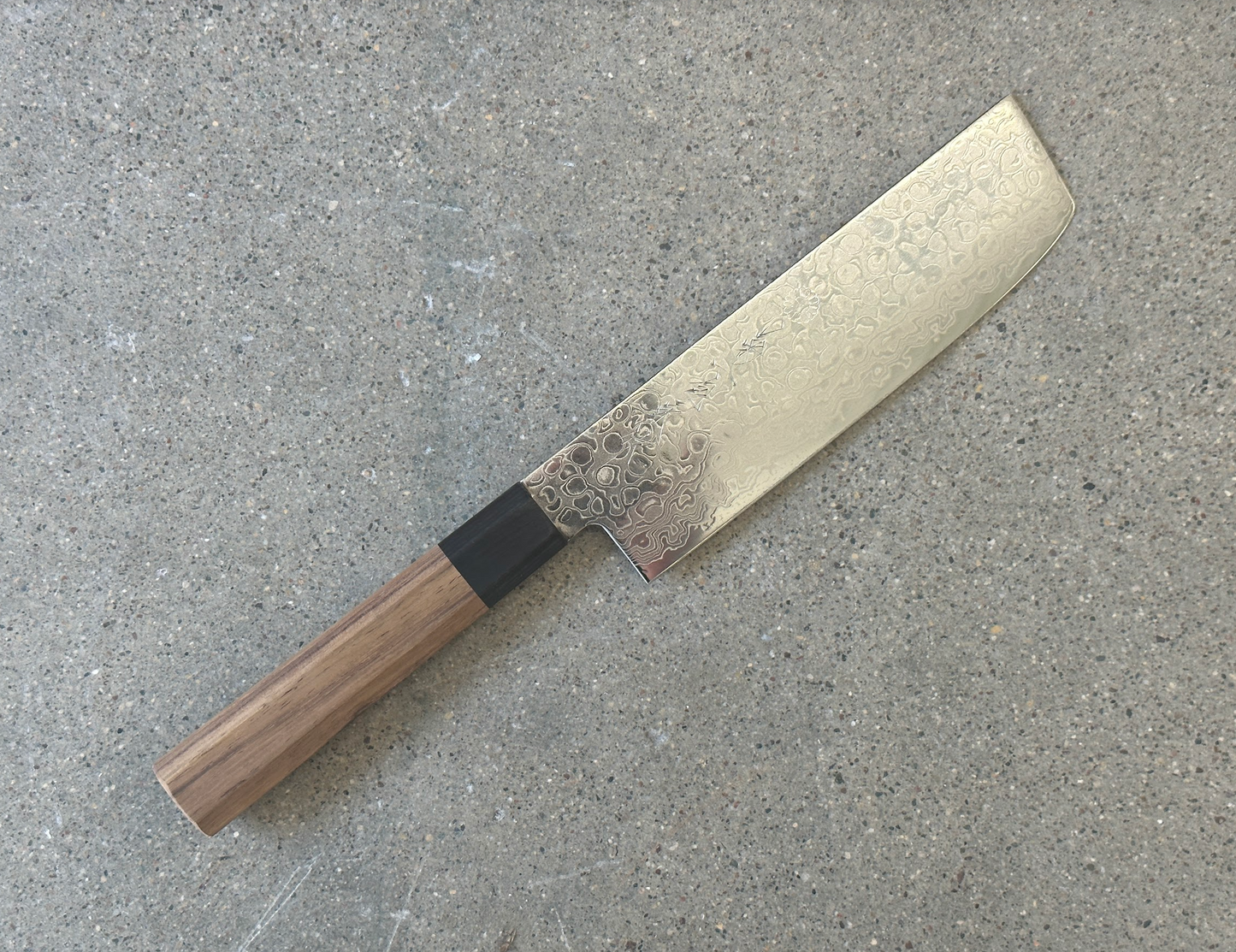 Kikuichi Nakiri Nickel Warikomi Damascus