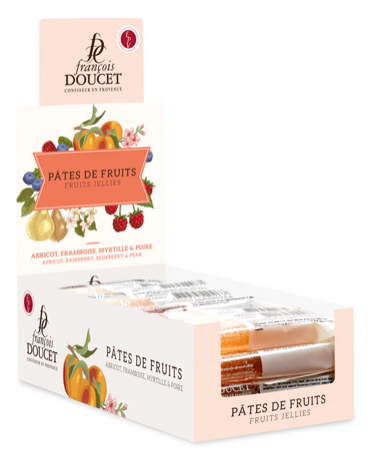 Doucet Présentoir • Pate de Fruits 30g • Assorted Flavors France • Great Ciao