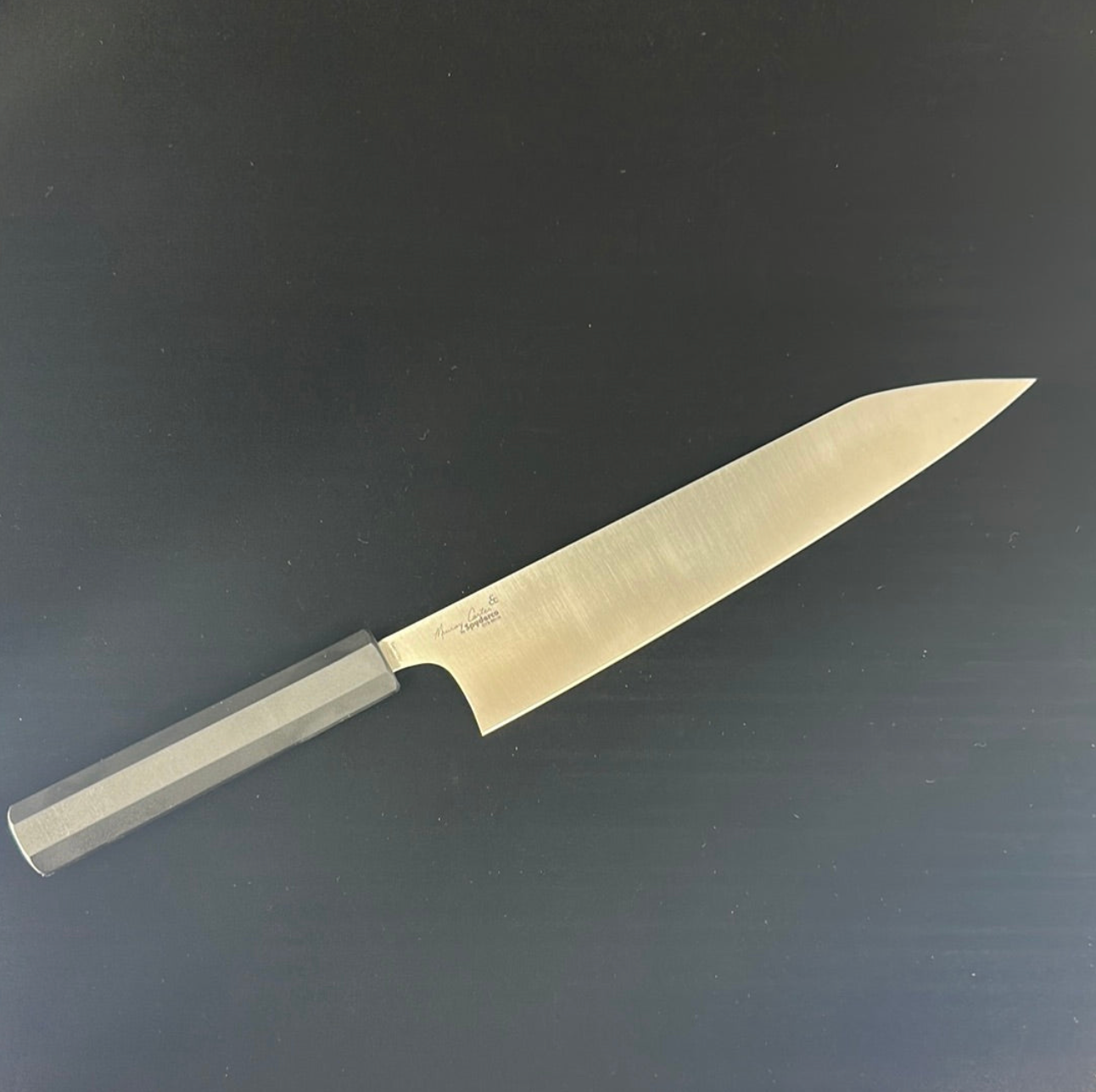 Murray Carter • Minarai BD1N Stainless • Black Handle