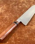 Baldwin Blades Kitchen Knives Santoku 7" Red Cedar Baldwin Baldwin Blades in AEBL