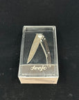 Deejo Folding Knives 27g | Ebony | Art Nouveau Pocket Knife 27g • Deejo