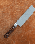Hida Tool Kitchen Knives ZA Brown-Nakiri Tsunehisa ZA BROWN