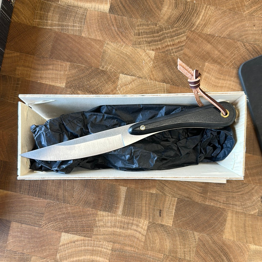 Le Petit Jouteur paring boning office kitchen knife black handle