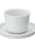 Kinto Cups 5oz | Cup & Saucer Porcelain LT Cup & Saucer • Kinto