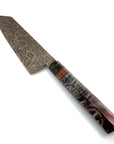 Running Man Kitchen Knives Kiritsuke 8" Brown Blue Patina Kiritsuke • Running Man
