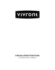 Vivront Book In A Kitchen Knife Field Guide: Less Mystery, More Confidence