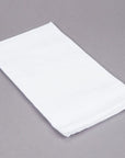 Webstaurant Pack of 3 Choice 22" x 37" White 100% Cotton Flour Sack Towel