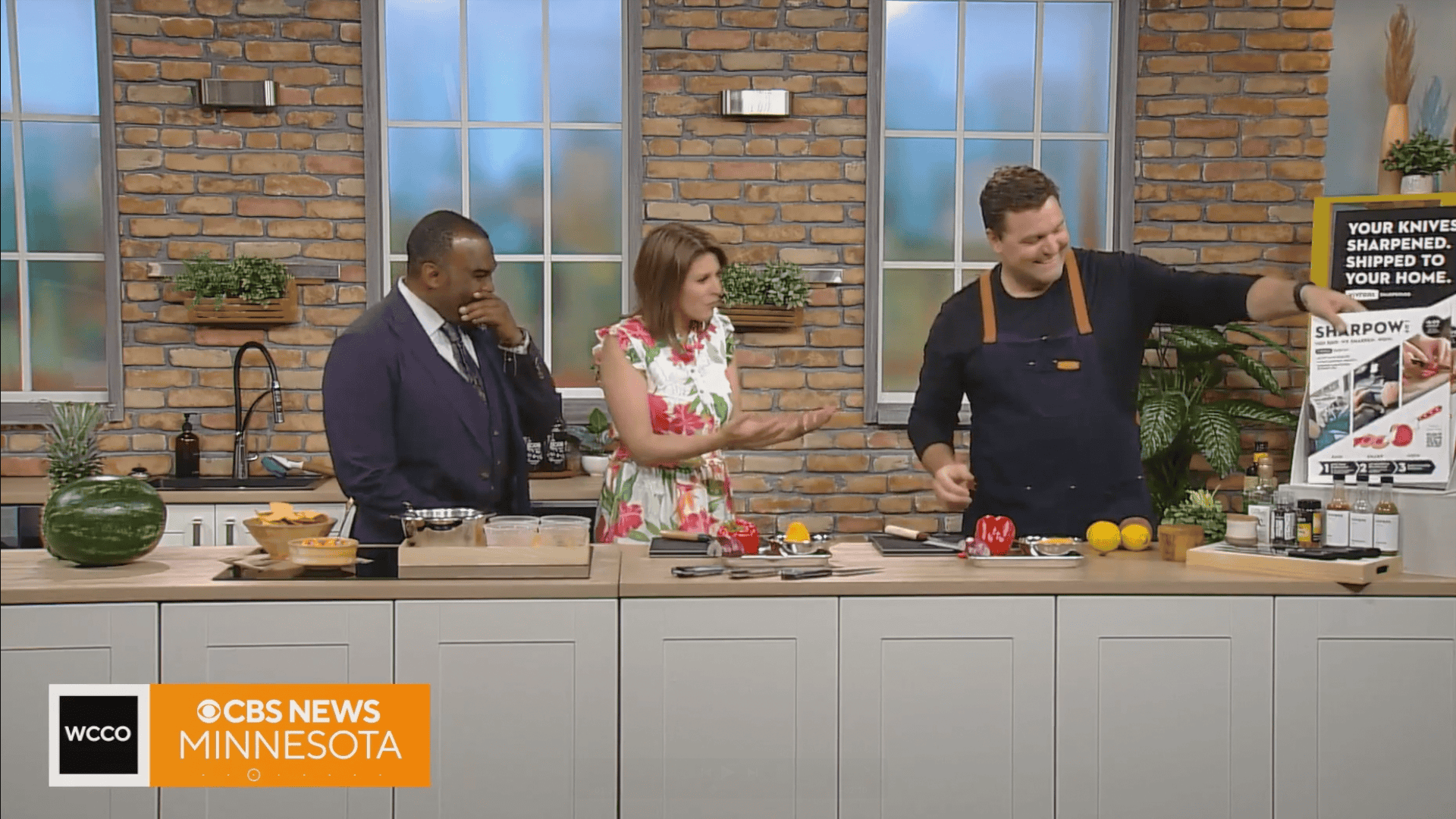 Joseph Rueter Shows How Easy Knife Sharpening Can Be on WCCO