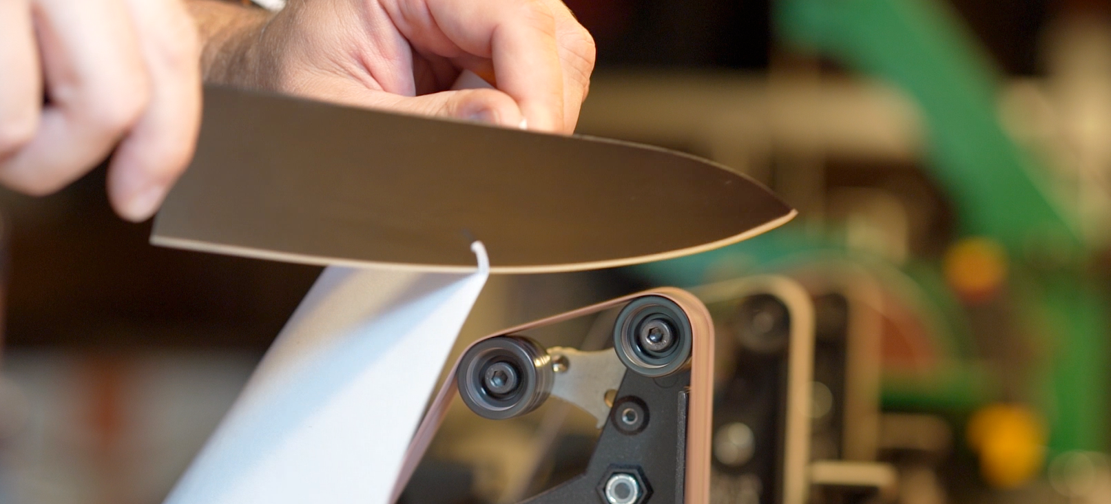 Knife sharpening mail in