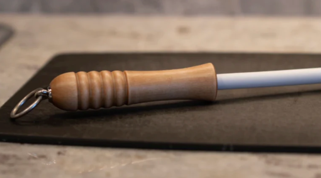 Kitchen knife rod sharpener