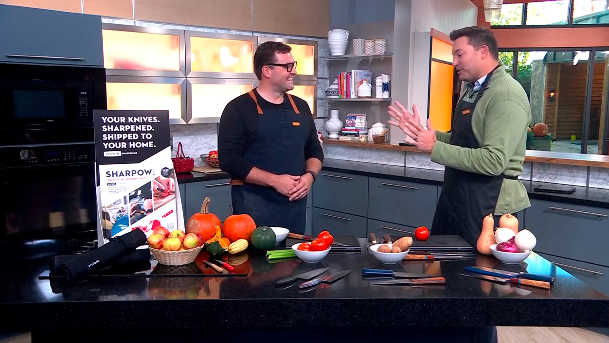 Joseph Rueter Talks Sharp Knives and Safer Cooking on KARE 11