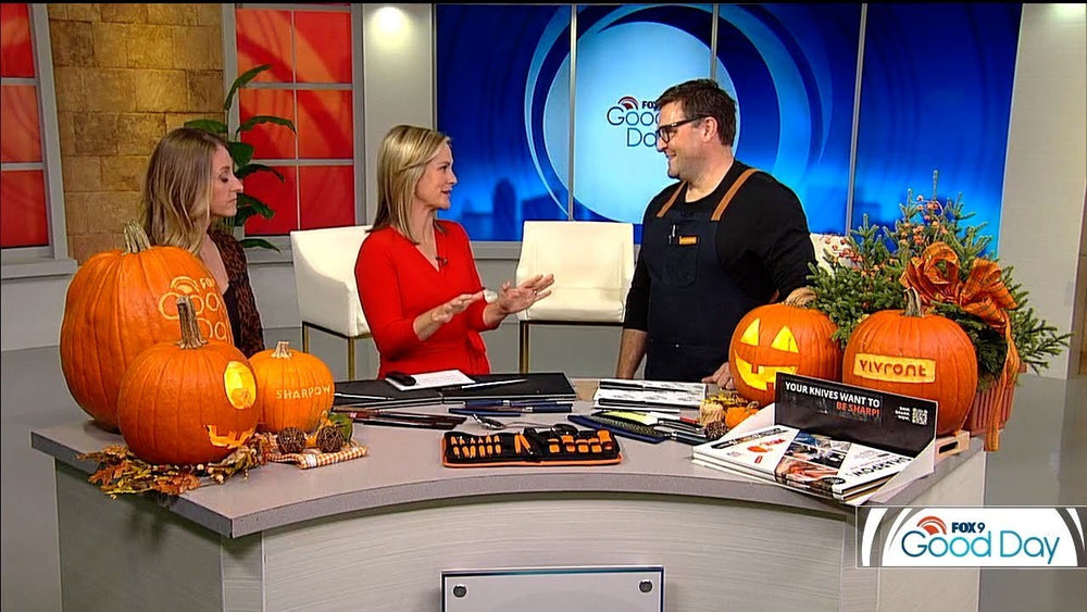 Vivront’s Joseph Rueter Shares Pumpkin Carving Tips on FOX9 Good Day