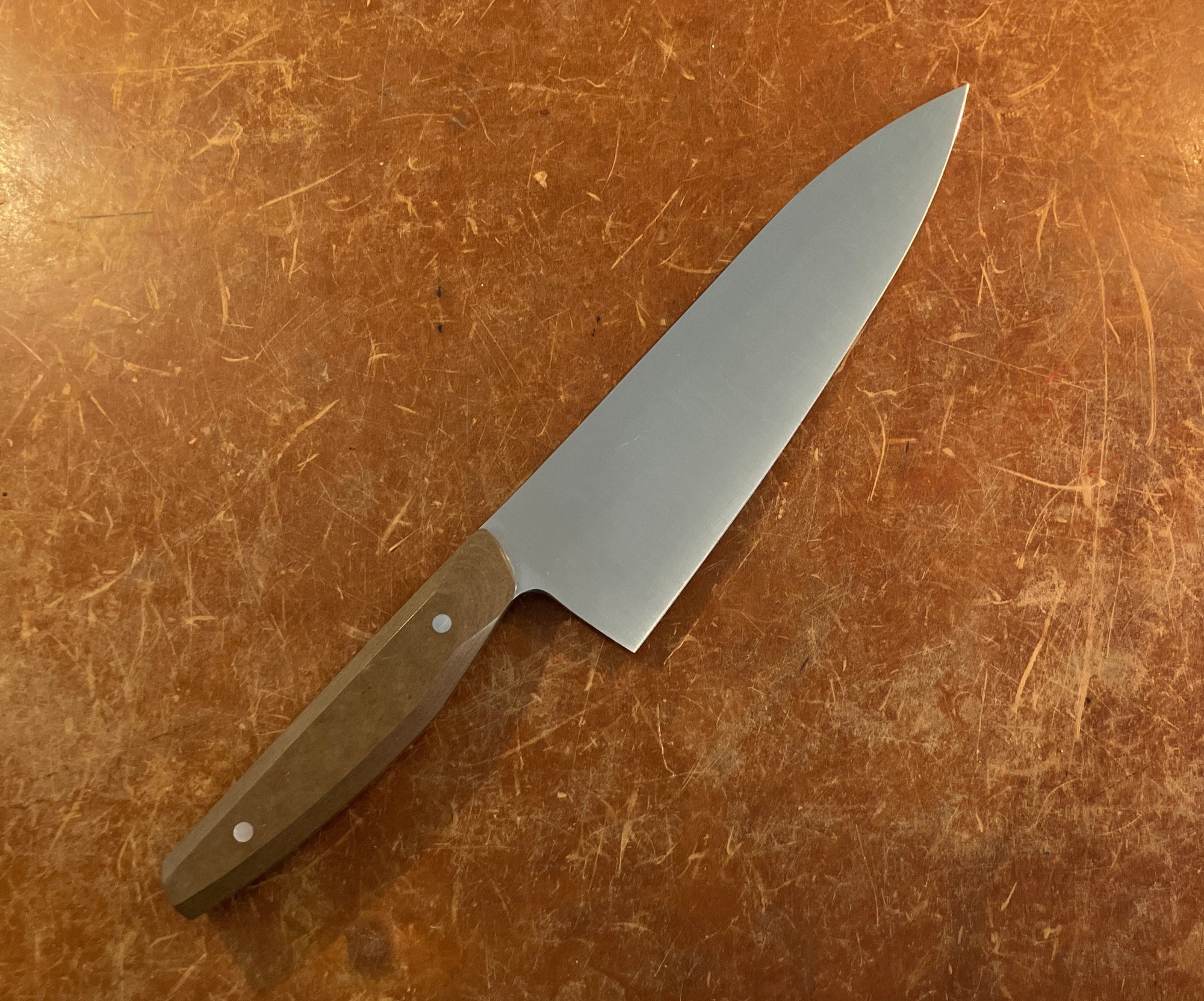 Gyuto Tan Richlite Patterson