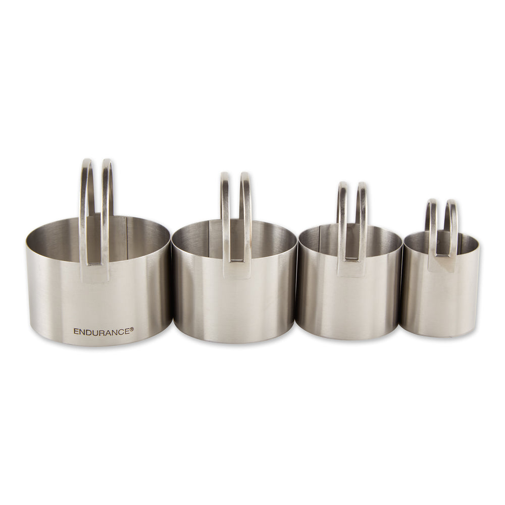 BISCUIT CUTTERS ROUND SET OF 4
