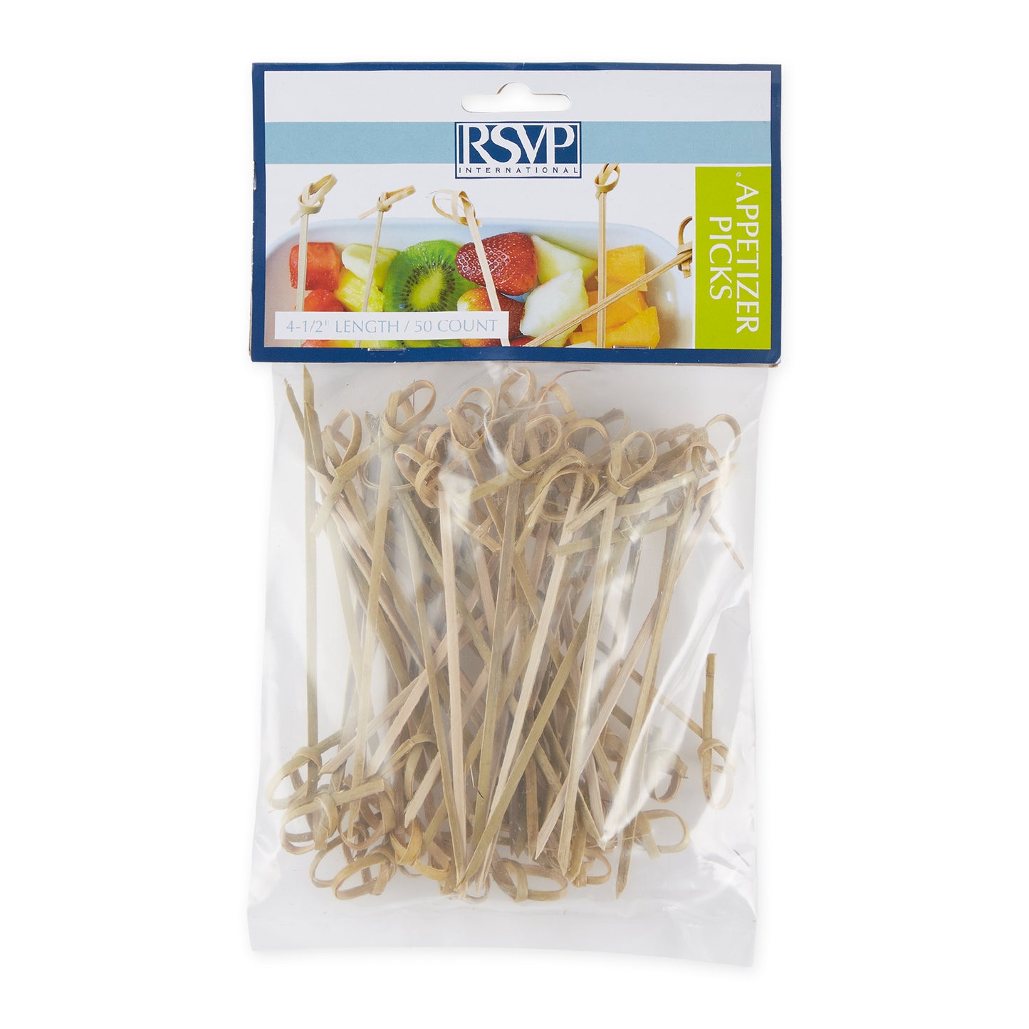 BAMBOO KNOT PICKS 41 2IN-50CT