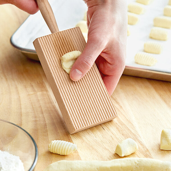 Fox Run Beech Wood Gnocchi Board - 8 1/2