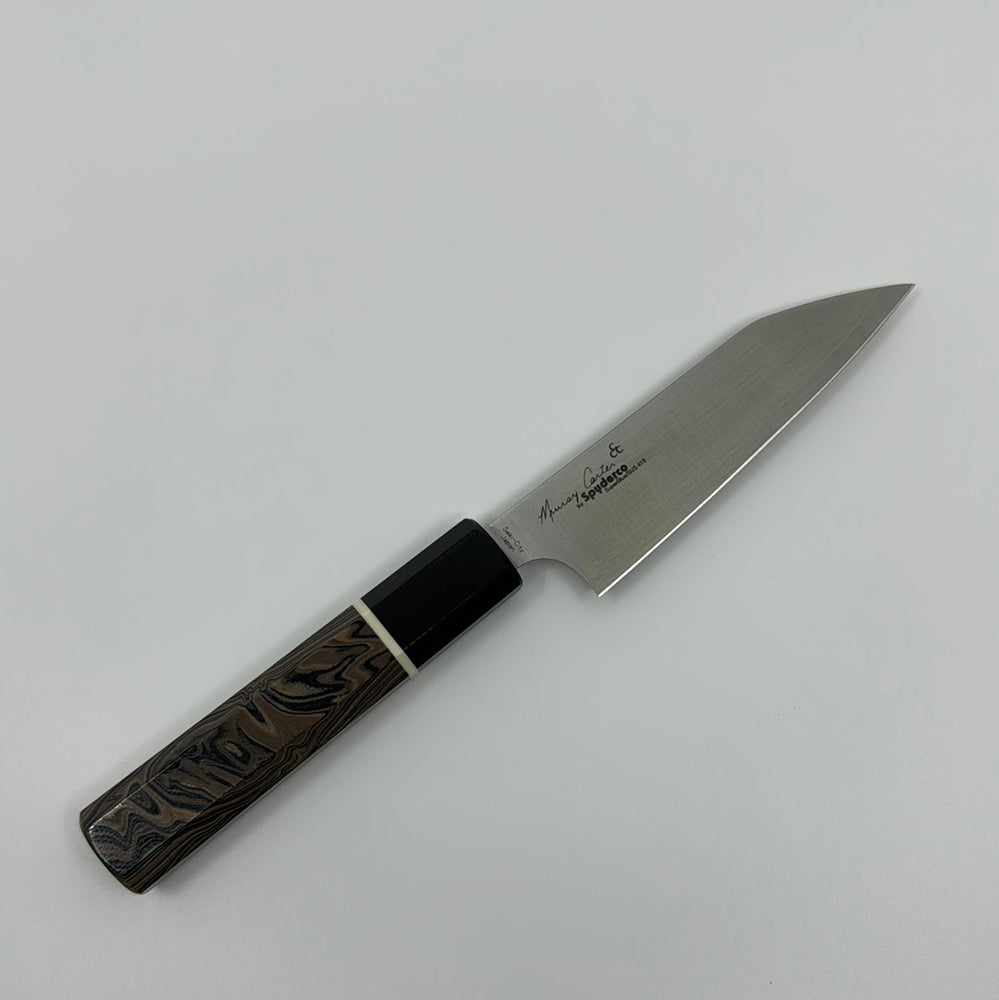 Murray Carter Itamae by Spiderco with Black G10 Handle