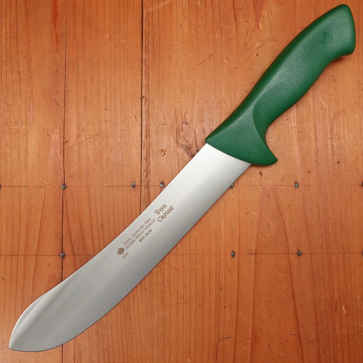 
                  
                    Friedr Herder Don Carlos 8.5” Wide Chef Knife Stainless
                  
                