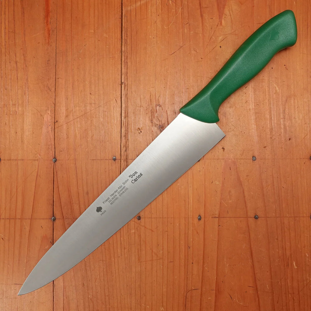 
                  
                    Friedr Herder Don Carlos 10.25” Narrow Chef Knife Stainless
                  
                