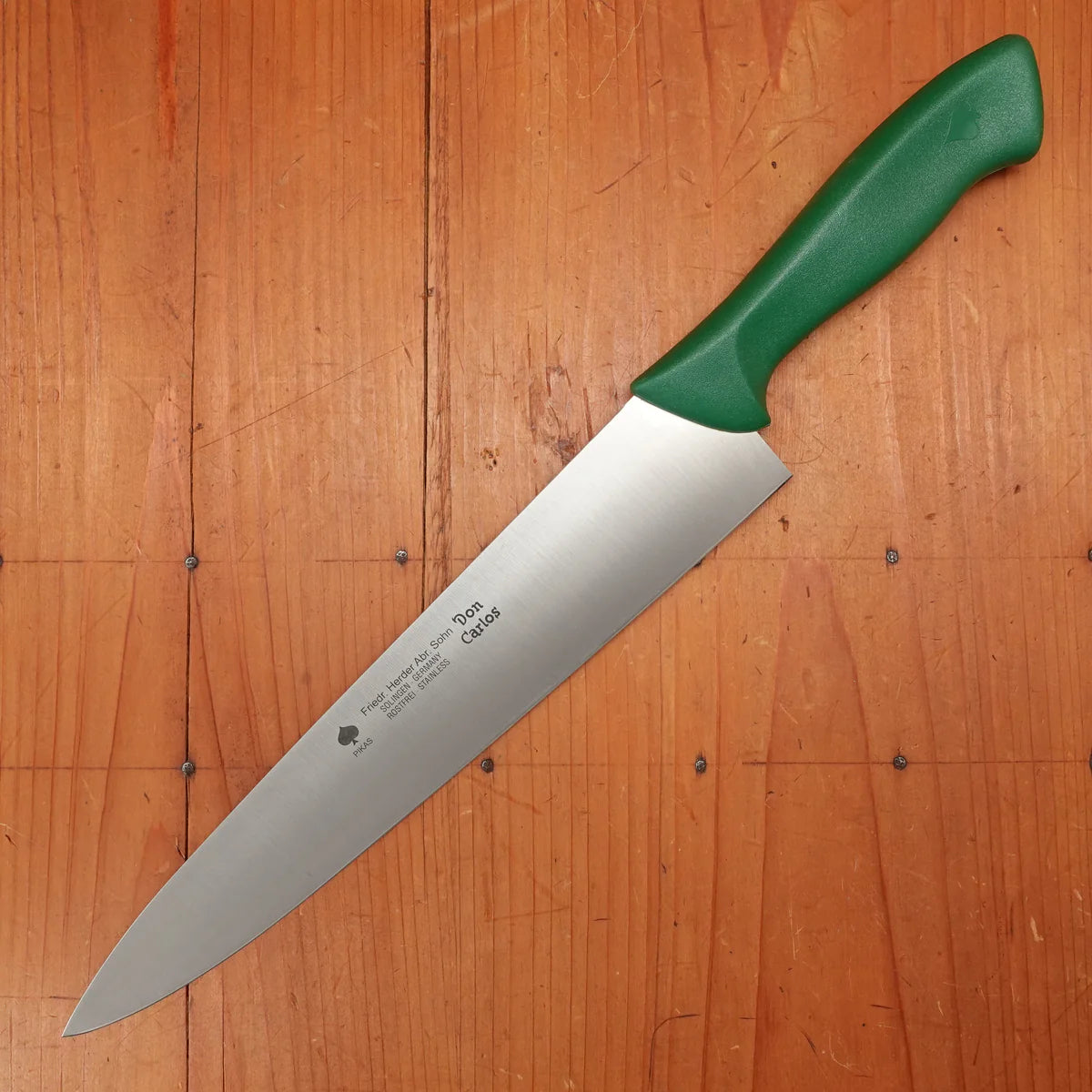 
                  
                    Friedr Herder Don Carlos 10.25” Narrow Chef Knife Stainless
                  
                