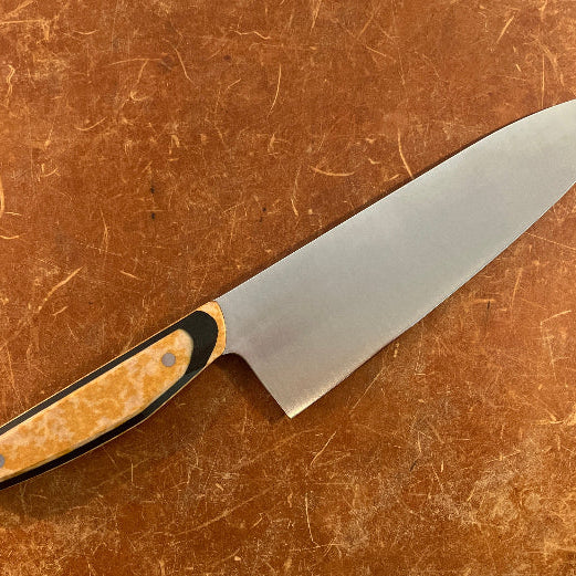 Gyuto Yellow Richlite Patterson