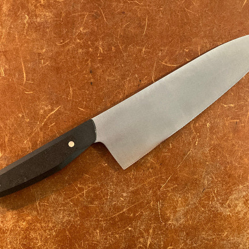 Gyuto Brown Linen Micarta Patterson