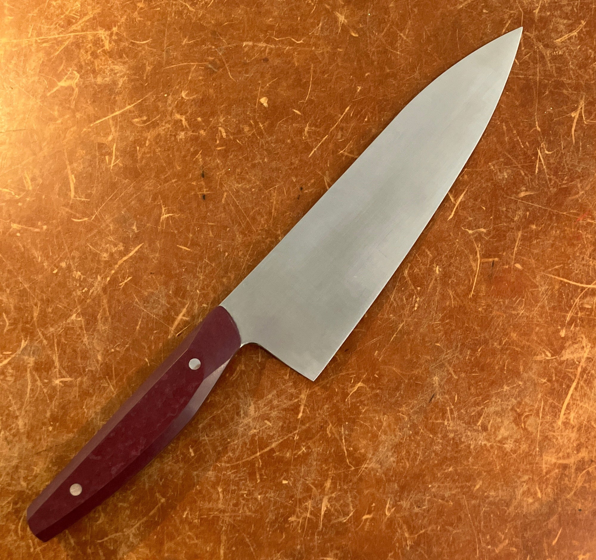 Gyuto Tan Richlite Patterson