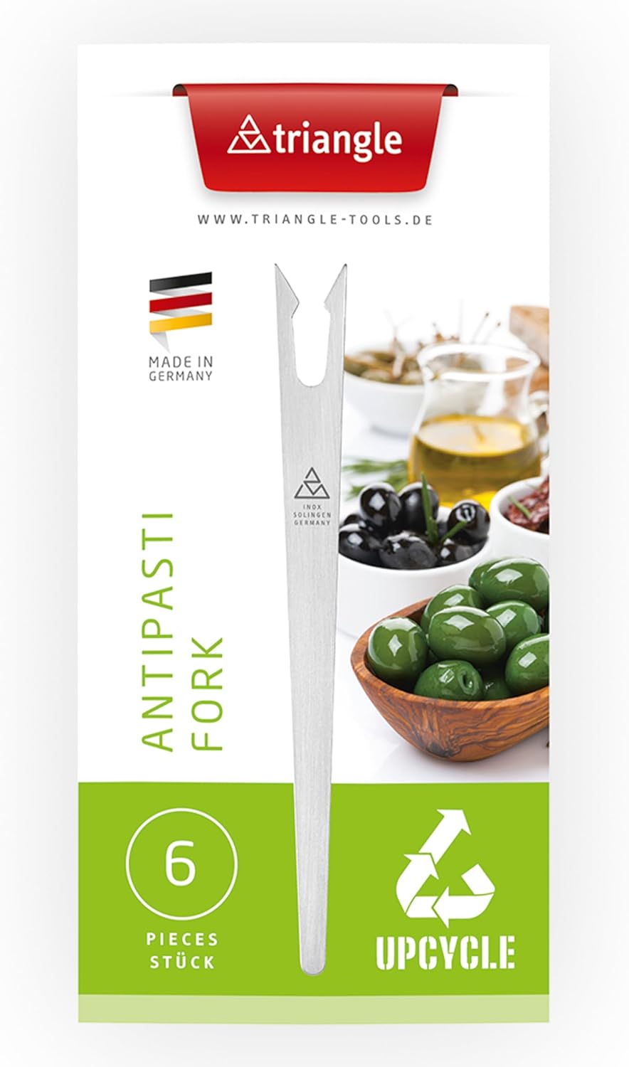 Antipasti Forks, Set of 6 • Triangle