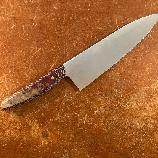 Gyuto Maroon Richlite Patterson