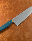 Gyuto Blue Paper Micarta Patterson