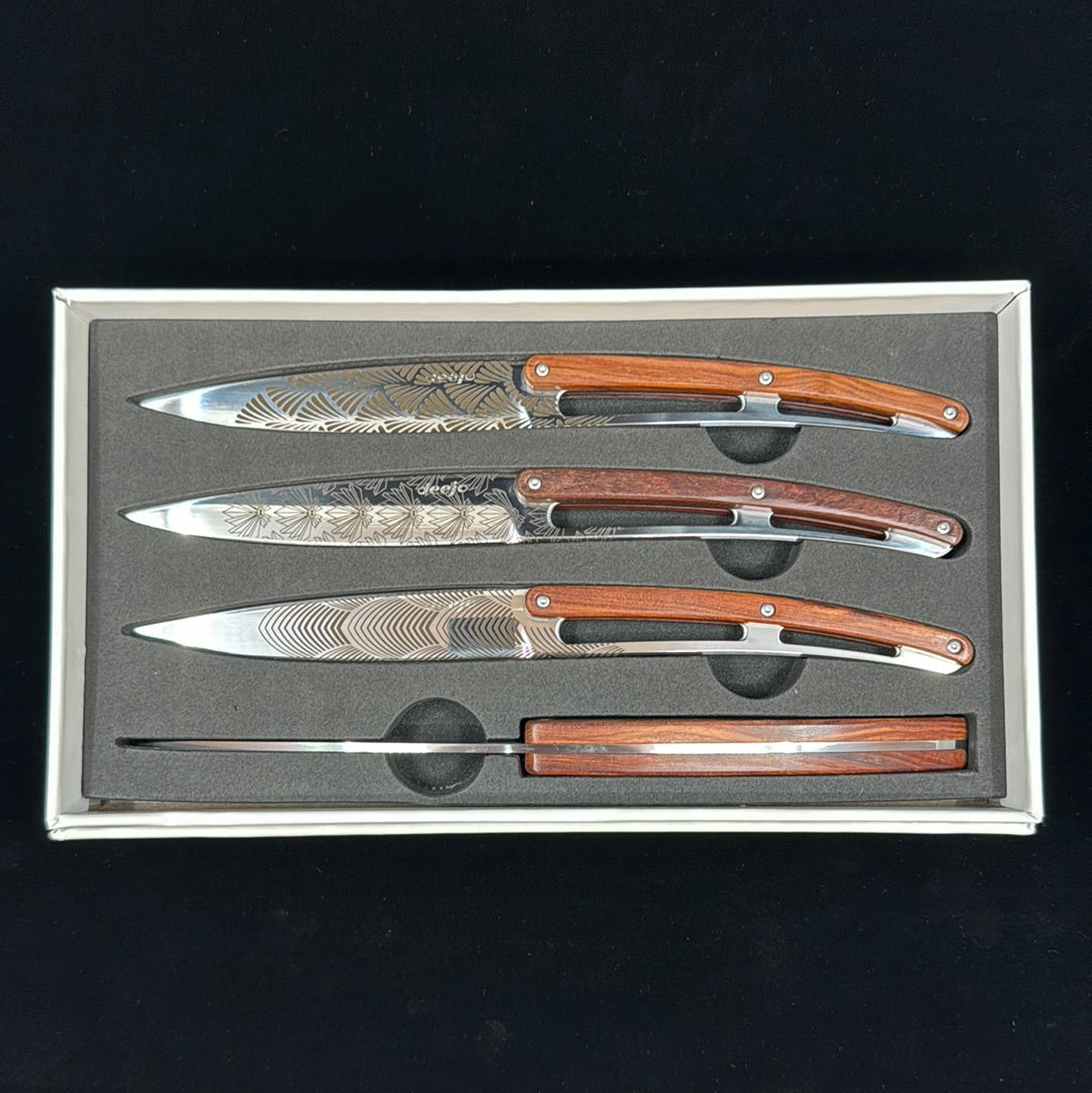 
                  
                    Deejo Steak Knives • Set of 4 (Four)
                  
                
