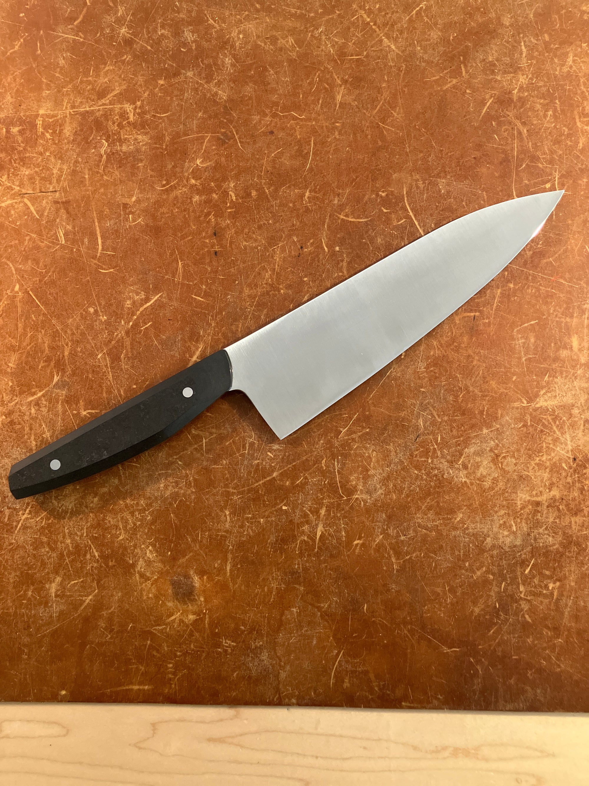 Gyuto Black Richlite Patterson