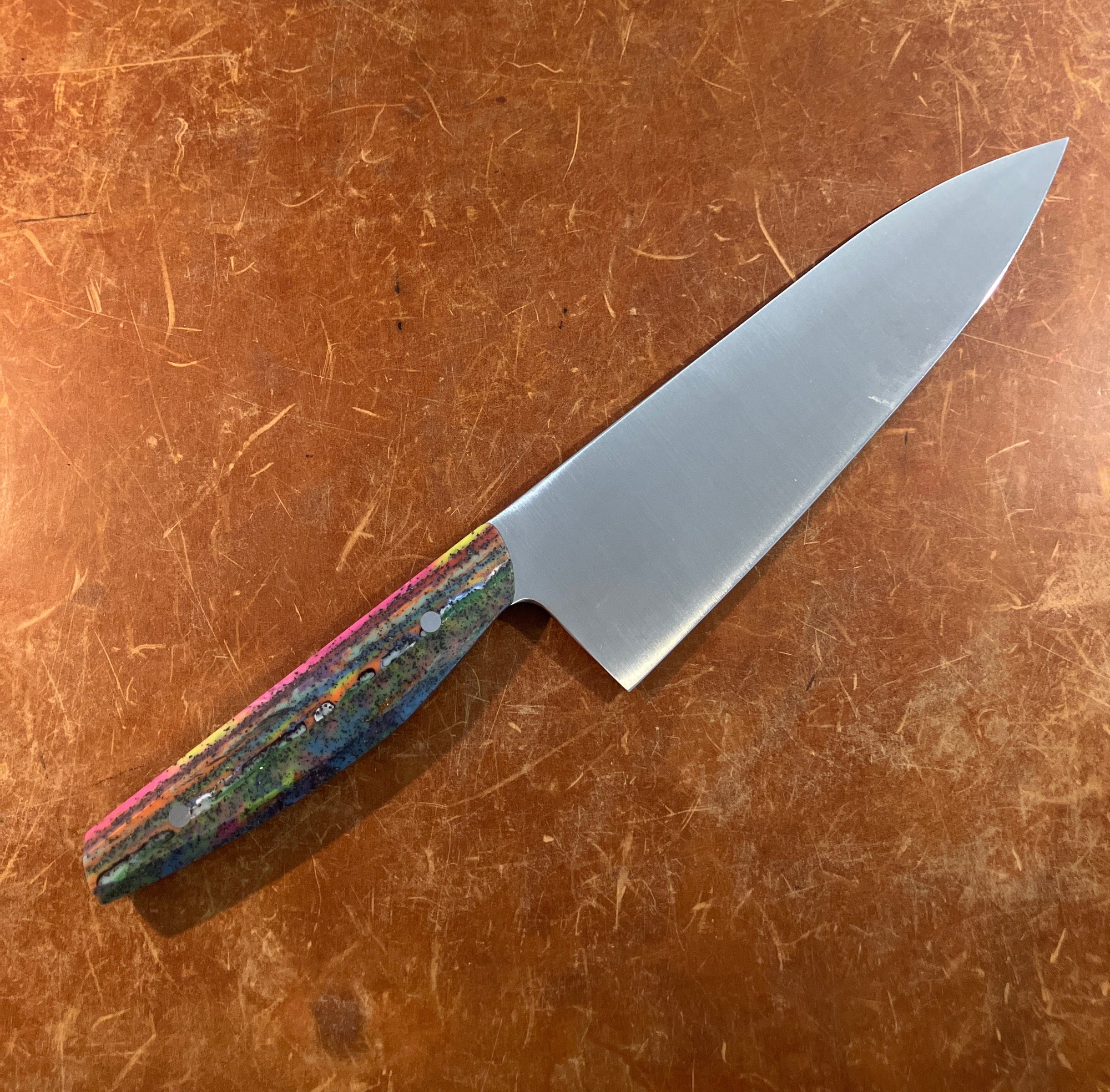 Gyuto Tie Die Grip-Tec Patterson