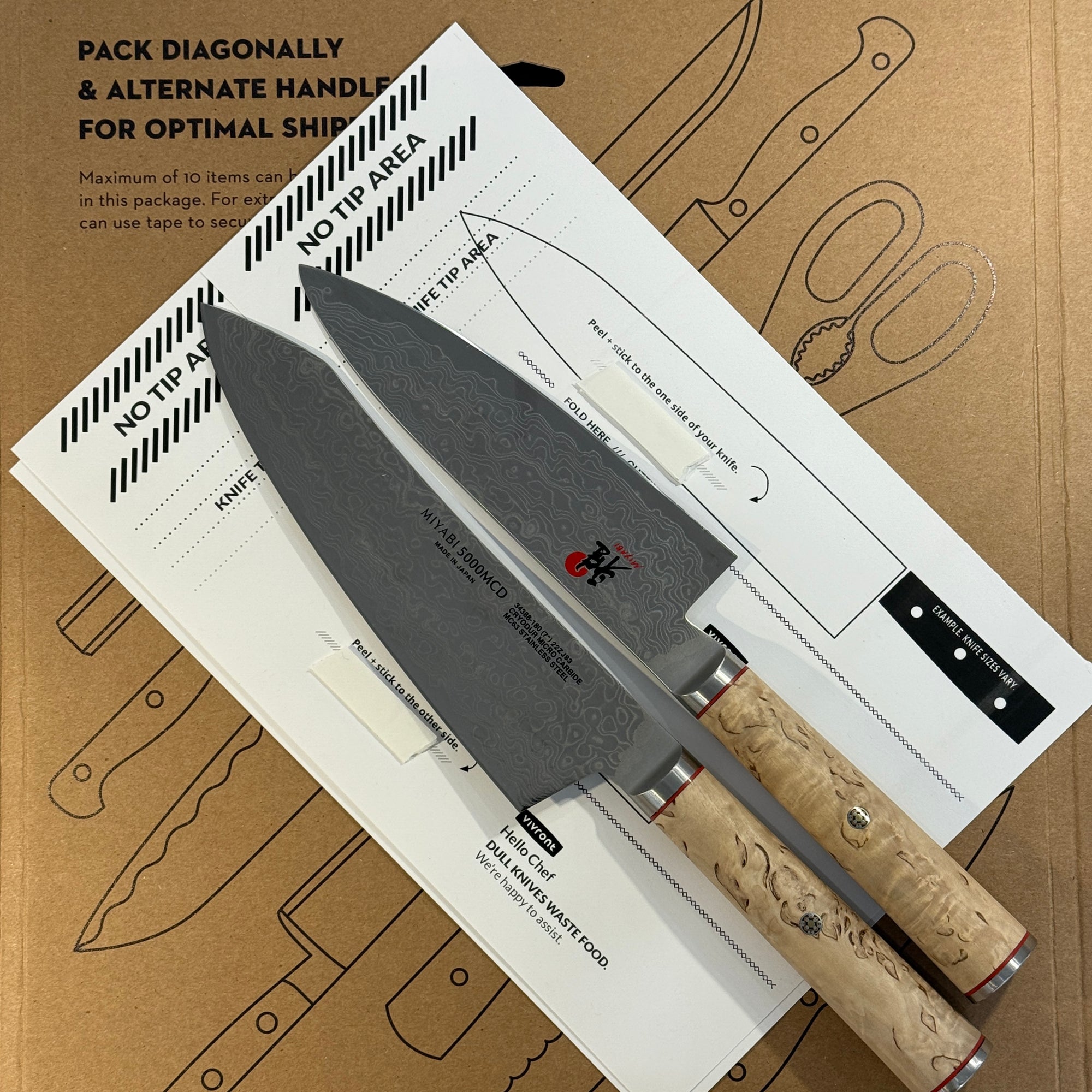 Miyabi Knife Sharpener Mailing Kit