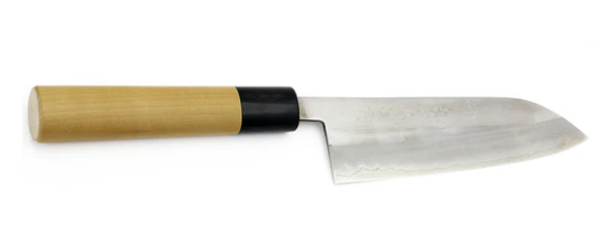 Stainless Kikuichi WH Series Elite Worikami 165mm magnolia handle