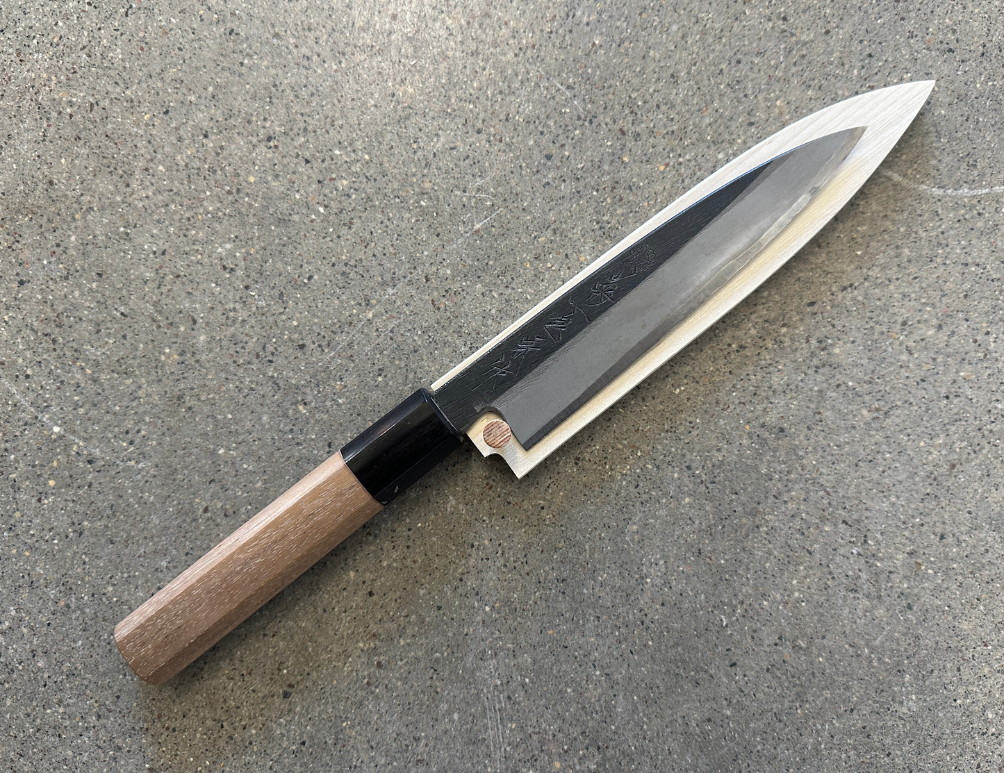 6 Deejo Steak Knives, Ebony Wood / Japanese