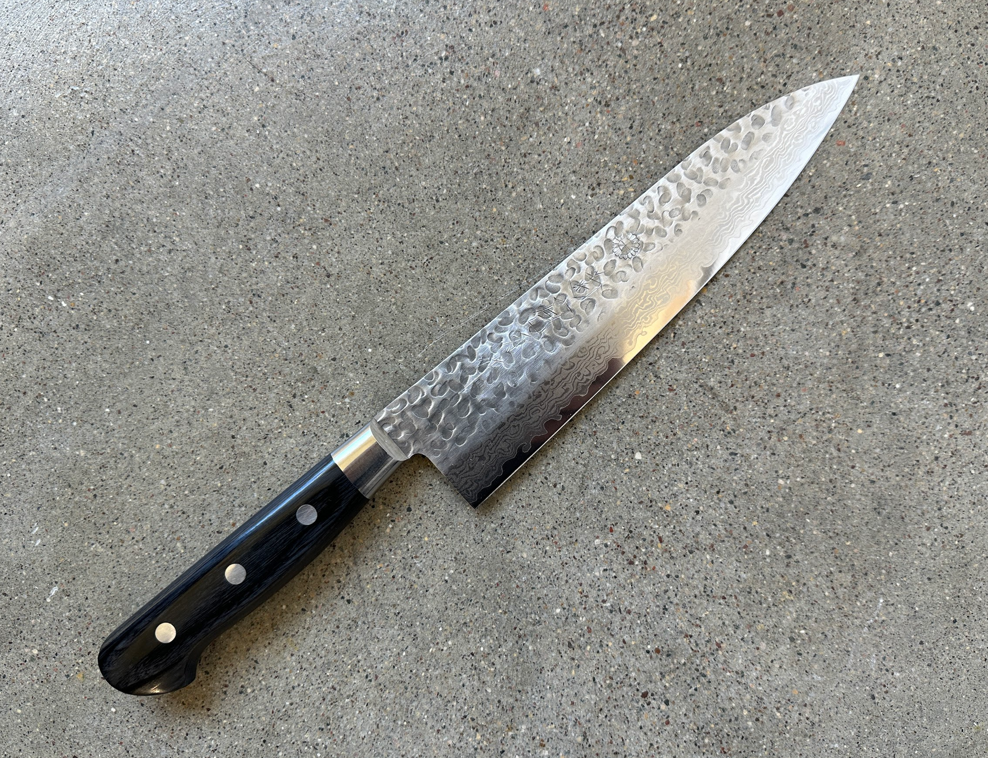 Kikuichi Elite Warikomi Nakiri Gyuto