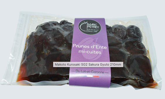 Prune D'Ente, semi-cooked prunes France 500 gram