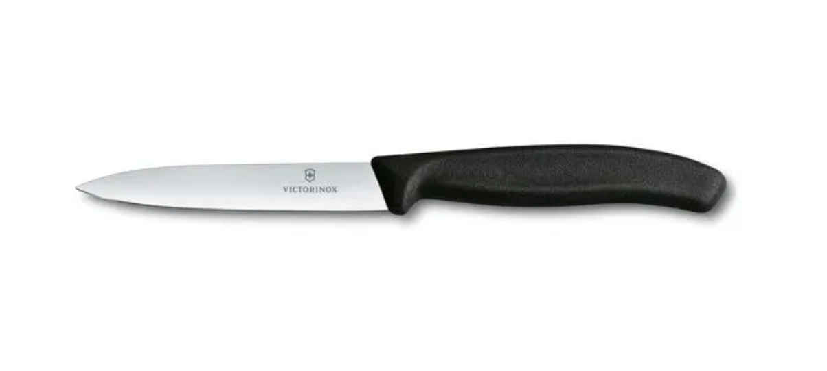 Swiss Classic Victorinox Paring Knife Black Handle