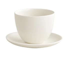 Kinto Porcelain Pebble Cup and Saucer 6 oz