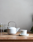 Porcelain LT Cup & Saucer • Kinto
