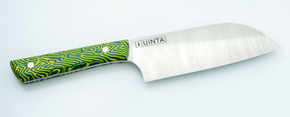 Uinta Green Swirl Santoku