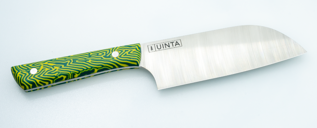 Uinta Green Swirl Santoku