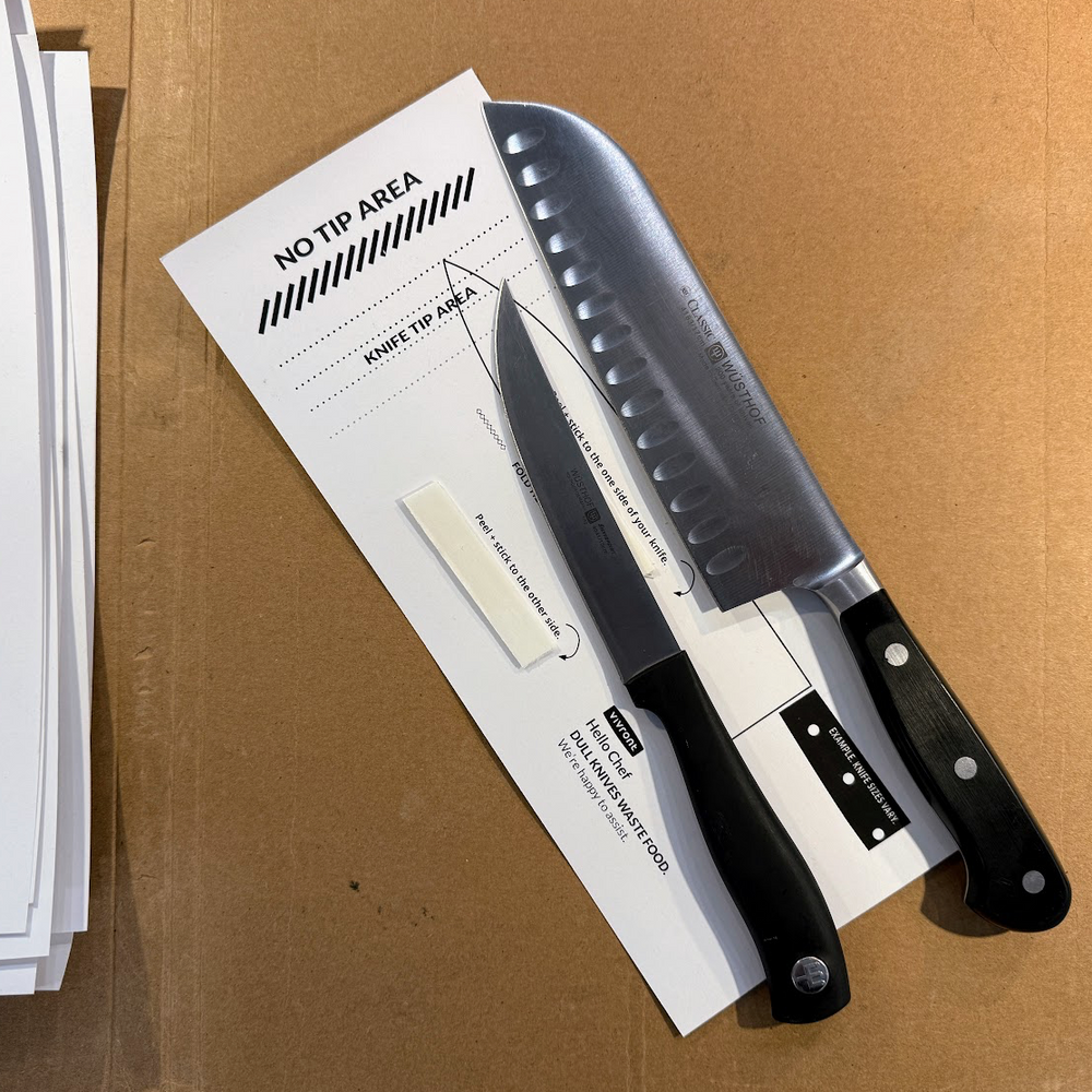 Wusthof Knife Sharpener Mailing Kit