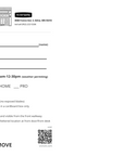 Service request form with vivront logo and contact information on a white background