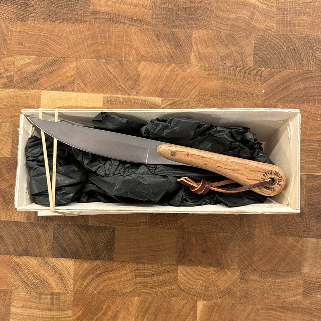 Auzier Kitchen Knives Green Oak | Office Petty Knife Office Petty Knife • Le Petit Jouteur