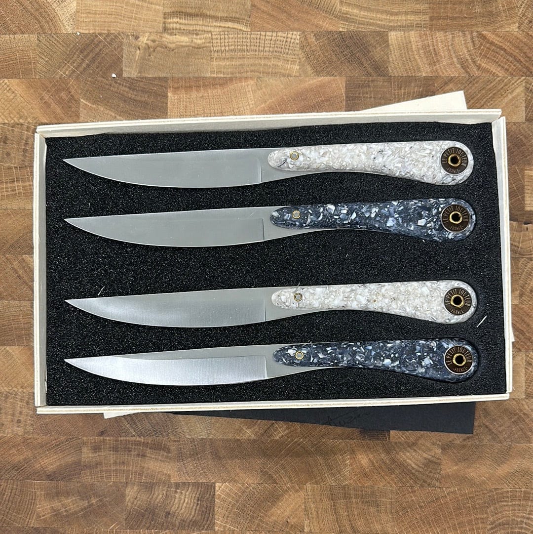 Auzier Kitchen Knives Shells |Steak Knives Steak Knives • Le Petit Jouteur