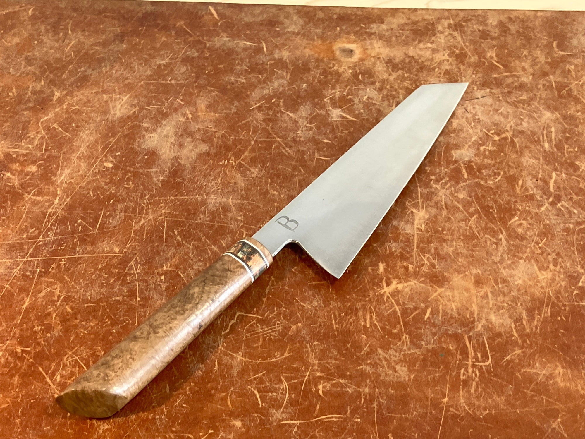 Baldwin Blades Kitchen Knives Gyuto Ktip 8" Maple Baldwin Baldwin Blades in AEBL